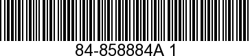 84-858884A 1 - CABLE ASSEMBLY    