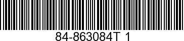 84-863084T 1 - HARNESS ASSEMBLY   - Replaced by 84-8M3000546