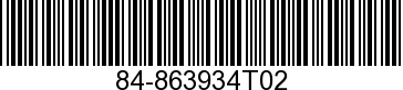 84-863934T02 - HARNESS-ASSEMBLY   - Replaced by 84-865457A01