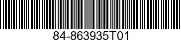 84-863935T01 - HARNESS ASSEMBLY   - Replaced by 84-863935T02