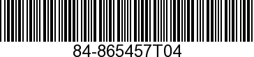 84-865457T04 - HARNESS ASSEMBLY   - Replaced by 84-865457T05