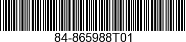 84-865988T01 - HARNESS ASSEMBLY  