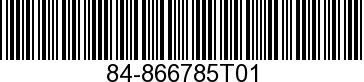 84-866785T01 - HARNESS ASSEMBLY   - Replaced by 84-8M0084839