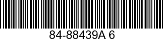 84-88439A 6 - CABLE ASSEMBLY Ba  - Replaced by 84-88439A28