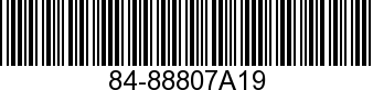 CABLE ASSY 84-88807A19