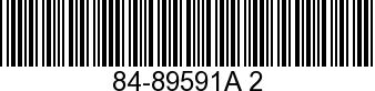 84-89591A 2 - HARNESS ASSEMBLY   - Replaced by 84-89591A 5