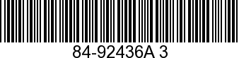 84-92436A 3 - HARNESS ASSEMBLY   - Replaced by 84-92436A 5