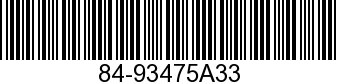 84-93475A33 - WIRE ASSY          - Replaced by 84-813706A37