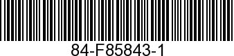 84-F85843-1 - CABLE-18 FEET      - Replaced by 84-F85843-1
