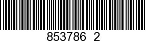 853786  2 - BRACKET            - Replaced by -853786007