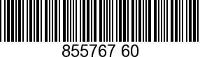 85576760 - ->855767T60 - Replaced by -855767T60