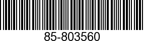 85-803560 - BOOT               - Replaced by 85-803560001