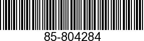 85-804284 - BOOT               - Replaced by 85-804284001
