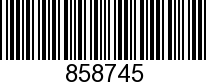 858745 - CAP                - Replaced by -8M0039082