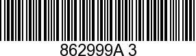 862999A 3 - PLUG KIT           - Replaced by -862999A 5