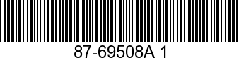 87-69508A 1 - STOP SWITCH ASSY   - Replaced by 87-69508A31