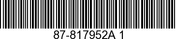 87-817952A1 - ->824440A18 - Replaced by -824440A18