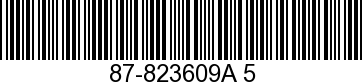 87-823609A 5 - SWITCH ASSEMBLY S  - Replaced by 87-8M0104612