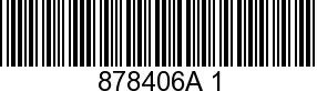 878406A 1 - REPAIR KIT Check   - Replaced by -878406A02