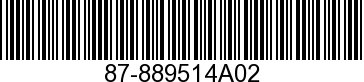 87-889514A02 - SWITCH             - Replaced by 87-889514T02