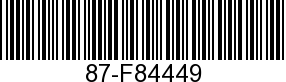 87-F84449 - SWITCH             NLA