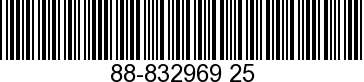 88-83296925 - ->832969T25 - Replaced by -832969T25