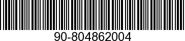 90-804862004 - PARTS MANUAL 3.0L 