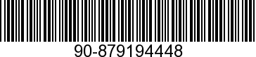 90-879194448 - OPERATION MANUAL   - Replaced by 90-8M0053344