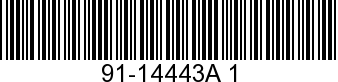 91-14443A 1 - HARNESS ASSEMBLY   NLA