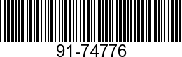 91-74776 - LOCATION TOOL Pin  - Replaced by 91-74776T