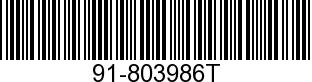 91-803986T - INSTALLER KIT      NLA