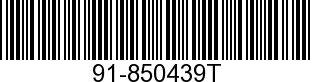 91-850439T - TESTER             - Replaced by 91-850439T1