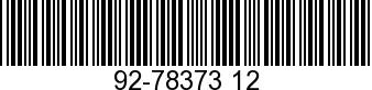 92-78373 12 - PAINT (Black)      NLA
