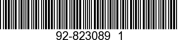 92-823089  1 - SEALANT            - Replaced by 92-809820