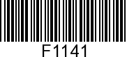 F1141 - SCREW (10 - 24 x   - Replaced by 10-21424