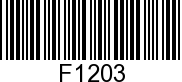 F1203 - SCREW (.250-20 x   - Replaced by 10-28668