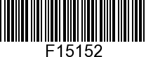 F15152 - LOCKWASHER         - Replaced by -F8083