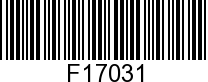 F17031 - CAP                - Replaced by -F17031-2