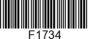 F1734 - SCREW AND LOCKWAS  - Replaced by 10-34939