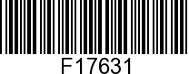 F17631 - O-RING             - Replaced by 25-89498