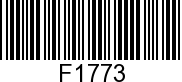 F1773 - SCREW              - Replaced by 10-F2050