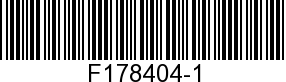 F178404-1 - PLATE-DEFLECTOR    - Replaced by -F720404