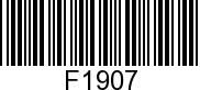 F1907 - WASHER             - Replaced by 12-12038