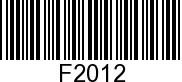 F2012 - WASHER             - Replaced by 12-29245