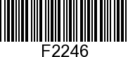 F2246 - SCREW              - Replaced by 10-812567