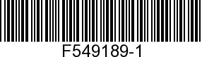 F549189-1 - BUSHING            - Replaced by 23-F549189-2
