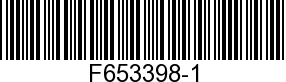 F653398-1 - DECAL              NLA