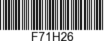 F71H26 - TERMINAL KIT Batt  - Replaced by -F5H041