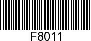 F8011 - WASHER             - Replaced by 12-89302