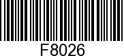 F8026 - WASHER             - Replaced by 12-18678